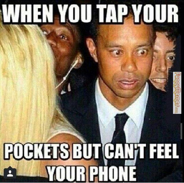 Funny Phone Memes about phone in the pocket