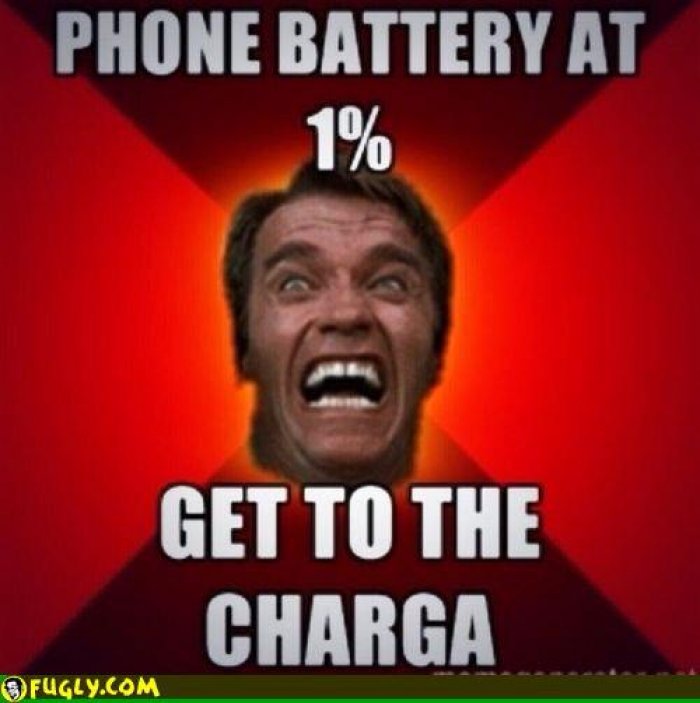 Funny Phone Memes about charging