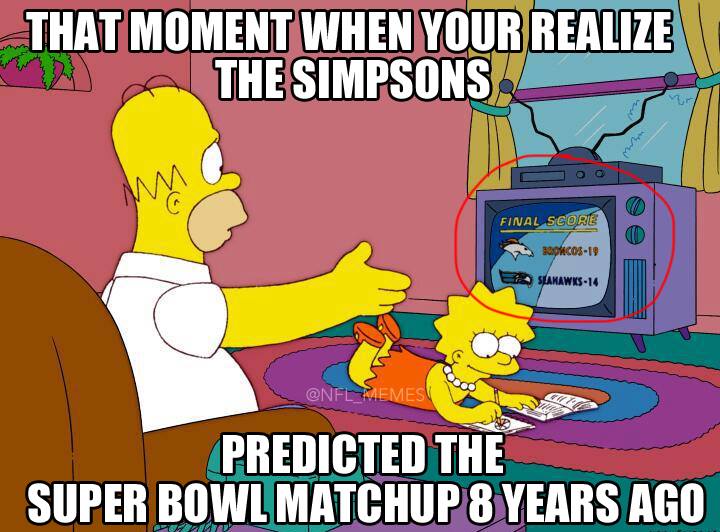 Funny Simpson Memes about predictions