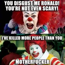 Halloween clown memes