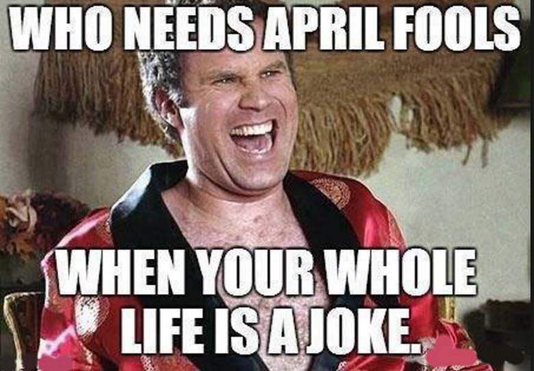 April fools joke
