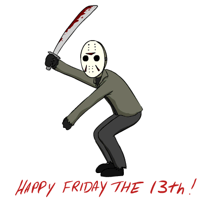 Let's celebrate - It's Friday 13th
