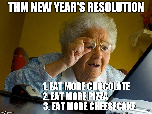 Granny's New year meme