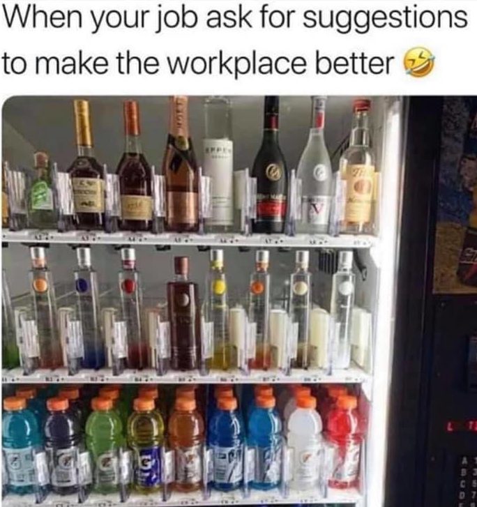 Improvements in the workplace