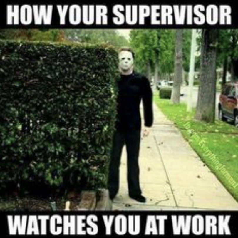 Your supervisor at work